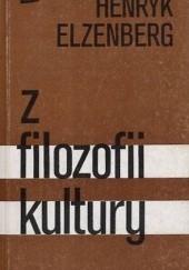 Okładka książki Z filozofii kultury Henryk Elzenberg