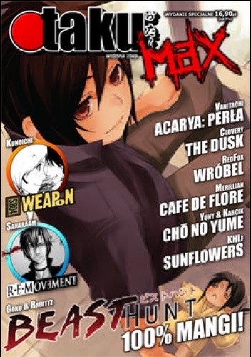 Okładki książek z cyklu Otaku Max Manga