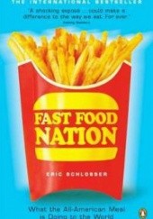 Okładka książki Fast Food Nation Eric Schlosser