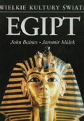 Okładka książki Egipt John Baines