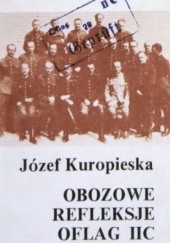 Okładka książki Obozowe refleksje. Oflag IIC Józef Kuropieska