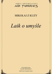 Okładka książki Laik o umyśle Mikołaj z Kuzy