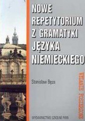 Okładka książki Nowe repetytorium z gramatyki języka niemieckiego Stanisław Bęza