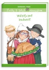 Okładka książki Zuźka D. Zołzik pierwszakiem. Wdzięczne zadanie Barbara Park