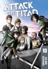 Okładka książki Attack on Titan #10 Isayama Hajime