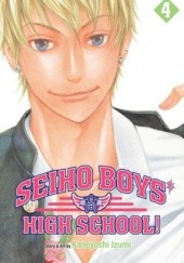 Okładka książki Seiho Boys' High School! tom 4 Kaneyoshi Izumi