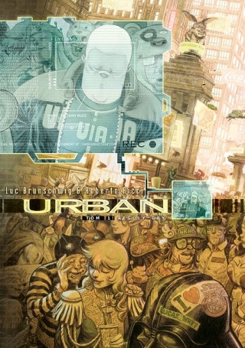 Okładki książek z cyklu Urban