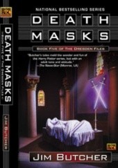 Okładka książki Death Masks Jim Butcher