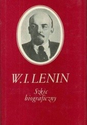 Okładka książki W. I. Lenin. Szkic biograficzny praca zbiorowa