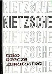 Okładka książki Tako rzecze Zaratustra Friedrich Nietzsche