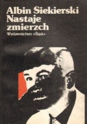 Okładka książki Nastaje zmierzch Albin Siekierski