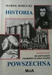 Okładka książki Historia Powszechna Marek Borucki