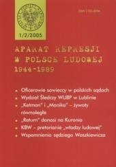 Okładka książki Aparat represji w Polsce Ludowej 1944-1989 praca zbiorowa