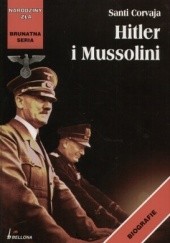 Okładka książki Hitler i Mussolini Santi Corvaja