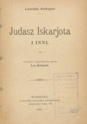 Okładka książki Judasz Iskarjota i inni Leonid Andrejew