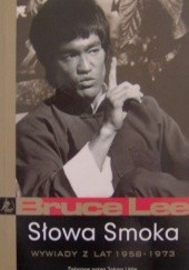 Okładka książki Słowa Smoka Bruce Lee, John Little
