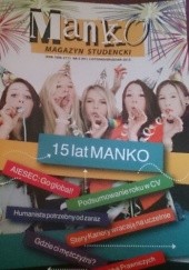 Okładka książki Manko. Magazyn Studencki, listopad/grudzień 2013 redakcja Manko
