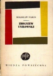 Okładka książki Zbigniew Uniłowski Bolesław Faron