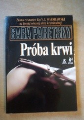 Okładka książki Próba krwi Sara Paretsky
