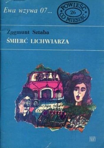 Okładka książki Śmierć lichwiarza Zygmunt Sztaba