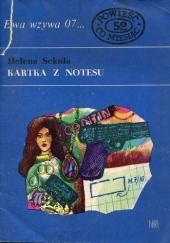 Okładka książki Kartka z notesu Helena Sekuła