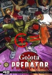 Okładka książki 48 stron - Gołota vs Predator Robert Adler, Tobiasz Piątkowski