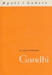 Okładka książki Gandhi Ija Lazari - Pawłowska
