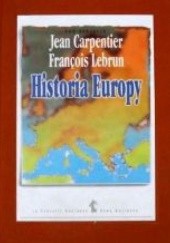 Okładka książki Historia Europy Jean Carpentier, Francois Lebrun