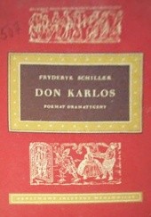 Okładka książki Don Karlos Friedrich Schiller