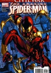 Okładka książki Amazing Spider-Man Vol 1# 529 - The Road To Cyvil War: Mr. Parker Goes To Washington, Part One of Three Ron Garney, Joseph Michael Straczynski