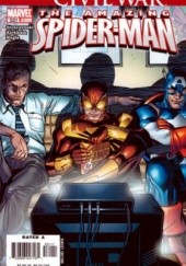 Okładka książki Amazing Spider-Man Vol 1# 531 -Road To Cyvil War: Mr. Parker Goes to Washington, Part Three of Three Tyler Kirkham, Joseph Michael Straczynski