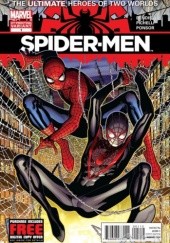 Okładka książki Spider-Men #1 Brian Michael Bendis, Sara Pichelli, Justin Ponsor