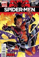 Okładka książki Spider-Men # 2 Brian Michael Bendis, Sara Pichelli, Justin Ponsor