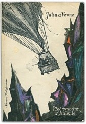 Okładka książki Pięć tygodni w balonie Juliusz Verne