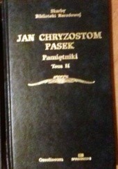 Okładka książki Pamiętniki tom 2 Jan Chryzostom Pasek