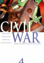 Okładka książki Civil War, Part 4 of 7 Steve McNiven, Mark Millar
