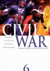 Okładka książki Cyvil War, Part 6 of 7 Steve McNiven, Mark Millar