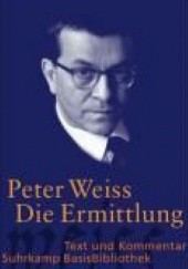 Okładka książki Die Ermittlung Peter Weiss