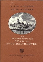 Okładka książki De nederlandsche stad- en dorpbeschrijver Lieve van Ollefen