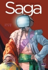 Okładka książki Saga #5 Fiona Staples, Brian K. Vaughan