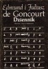 Okładka książki Dziennik. Pamiętniki z życia literackiego Edmond de Goncourt,&nbsp;Jules de Goncourt