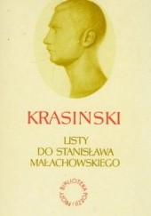 Okładka książki Listy do Stanisława Małachowskiego Zygmunt Krasiński