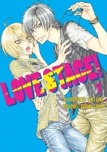 Okładki książek z cyklu Love Stage!!