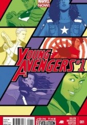Okładka książki Young Avengers vol. 2 #1 Kieron Gillen, Jamie McKelvie