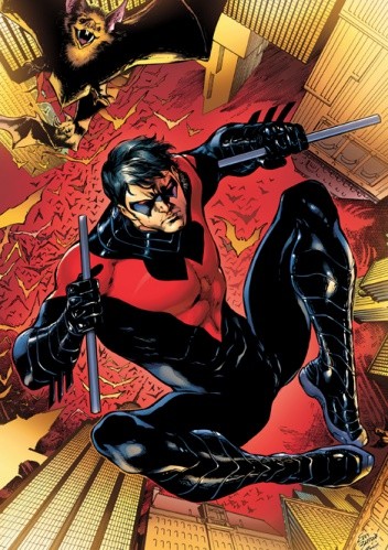 Okładki książek z cyklu Nightwing. The New 52