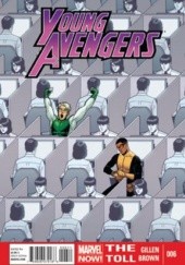 Okładka książki Young Avengers vol. 2 #6 Kieron Gillen