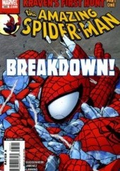 Okładka książki Amazing Spider-Man Vol 1# 565 - Brand New Day: Kraven's First Hunt, Part 1: To Squash a Spider Marc Guggenheim, Phil Jimenez
