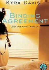 Okładka książki Binding Agreement Kyra Davis
