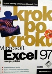 Okładka książki Microsoft Excel 97 wersja polska. Krok po kroku praca zbiorowa