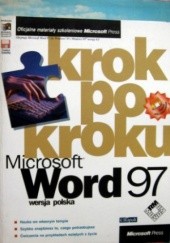 Okładka książki Microsoft Word 97 wersja polska. Krok po kroku praca zbiorowa